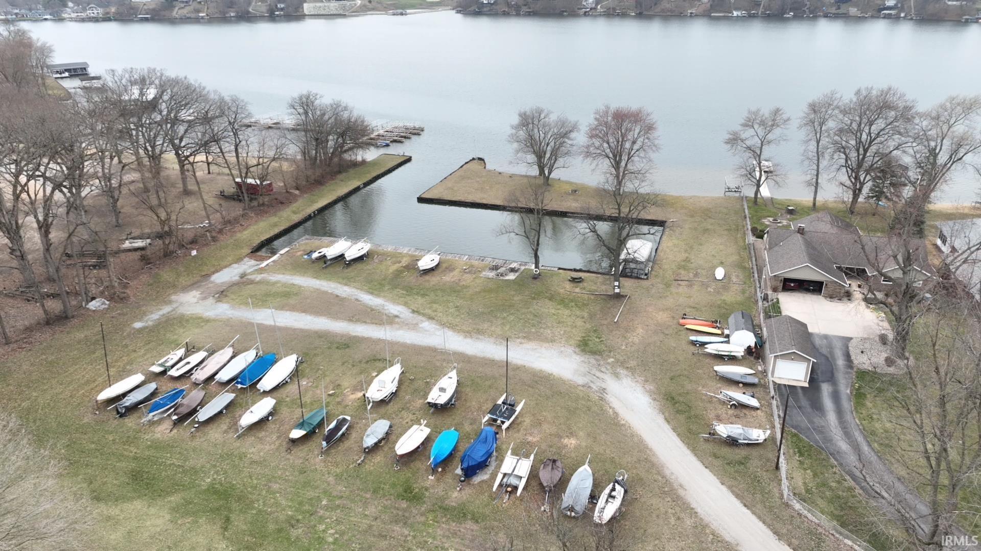 Image 2: Aerial view of a large body of water, Aerial View