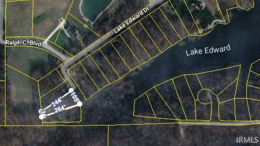 Image 3: Map of property location featuring property boundaries highlighted, Map