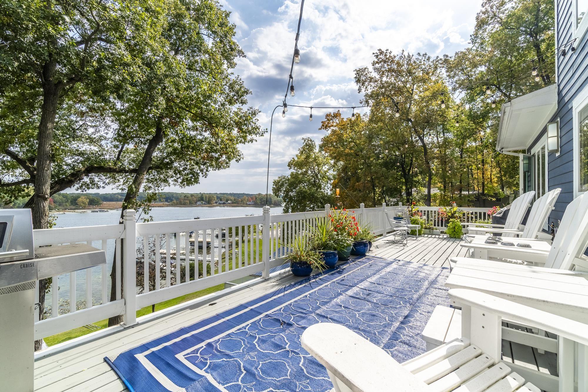 Image 2: 60 Lane 585b Lake James, Fremont, IN 46737, Upper Deck View of Lake James!