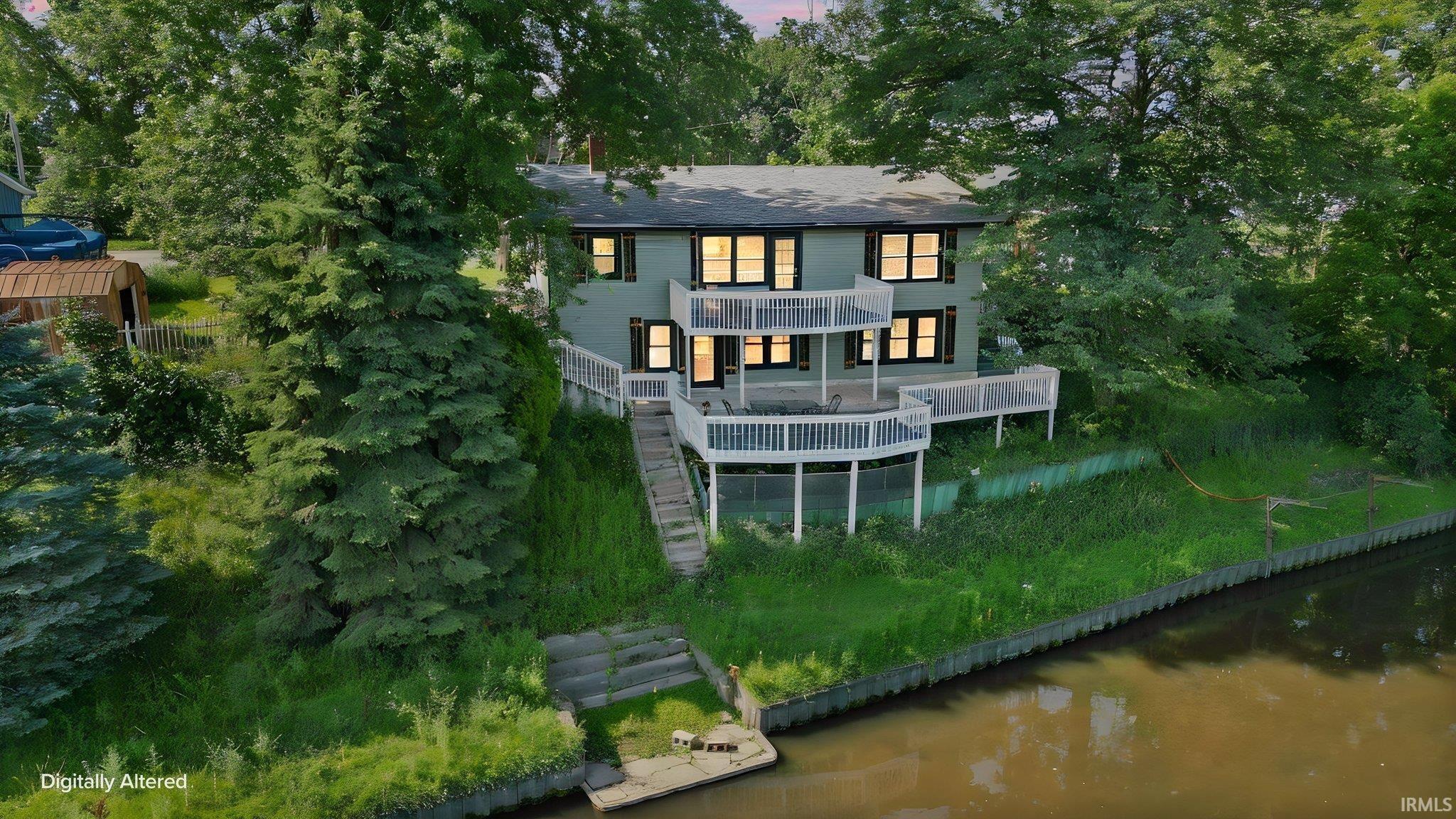 Image 0: Back house, Back Of Structure
