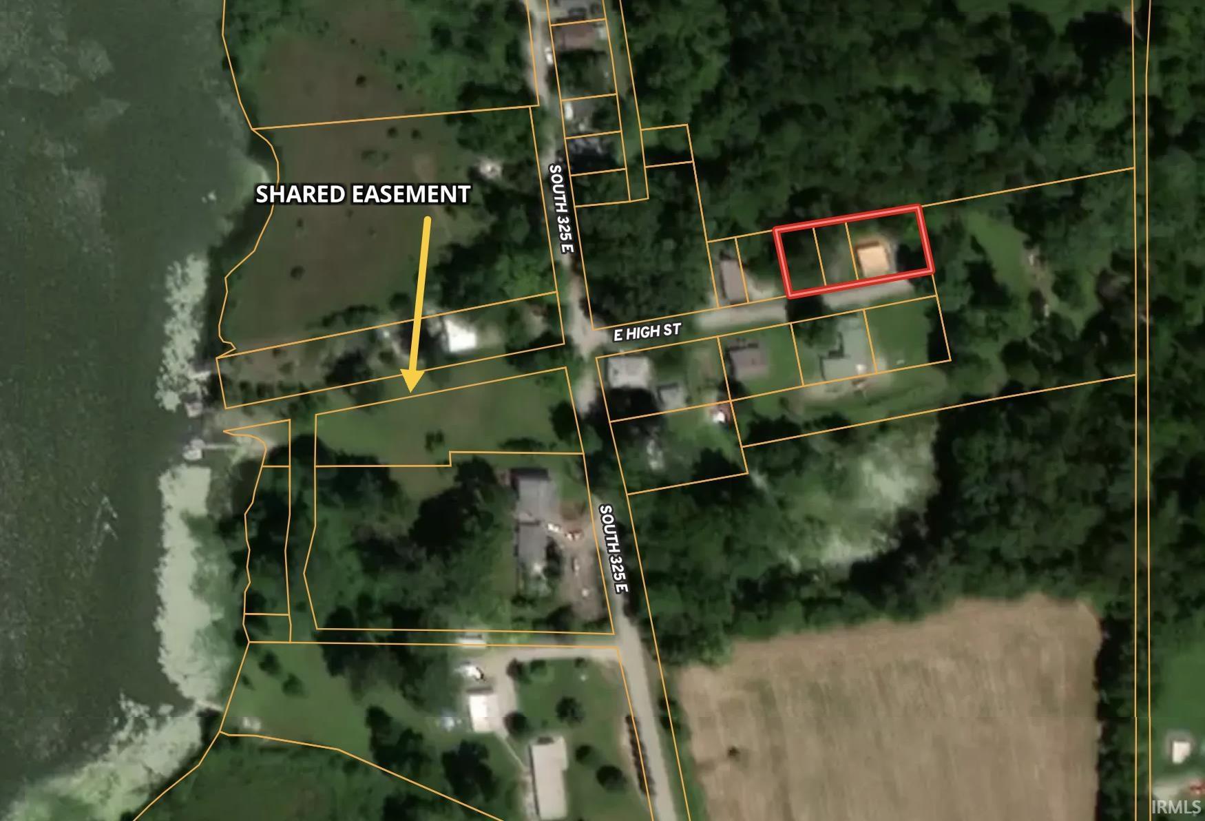 Image 1: Aerial view of property's location featuring property boundaries highlighted, Map Image 1: Aerial view of property's location featuring property boundaries highlighted, Map