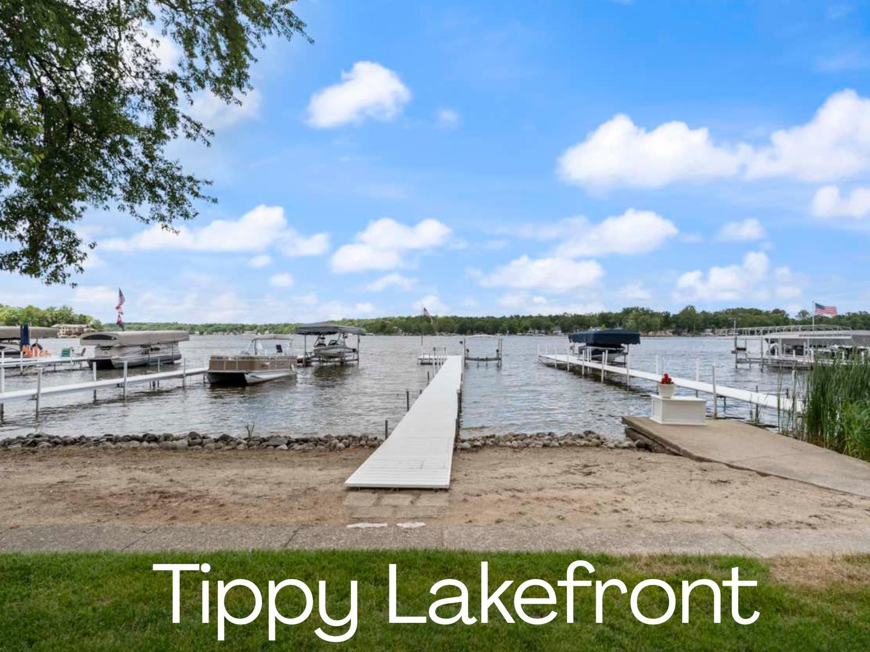 Image 1: Sandy Beach with Dock