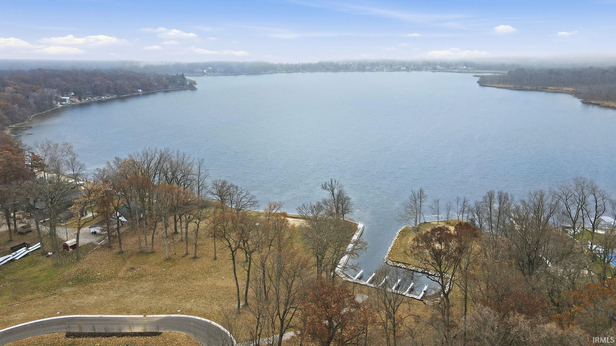 Image 3: Bird's eye view of a large body of water, Aerial View
