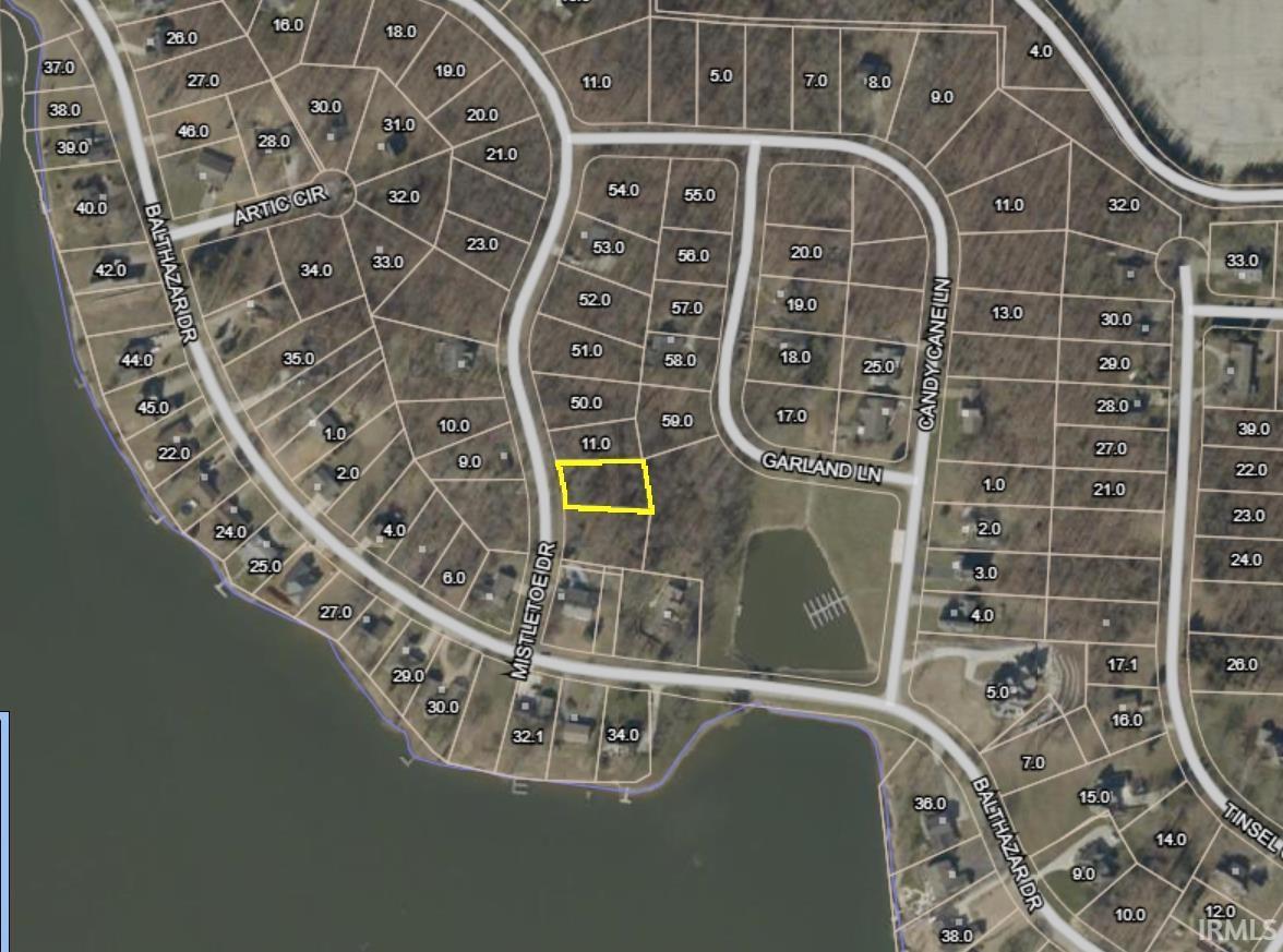 Image 0: Aerial map of property and surrounding area, Map