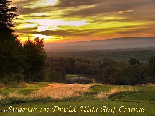 Image 2: 02 Sunrise on Druid Hills Golf Course