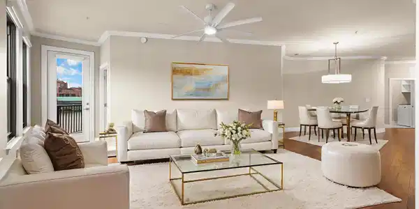 Image 3: Living Room (Staged)