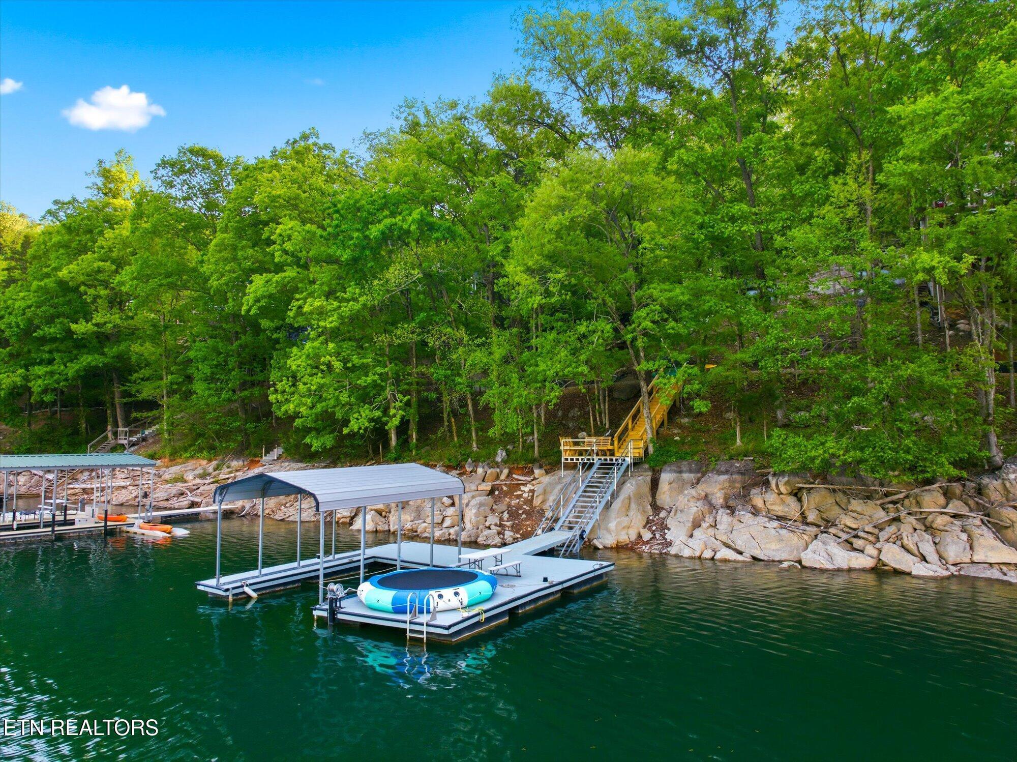 Image 3: Newly rebuilt dock and steps