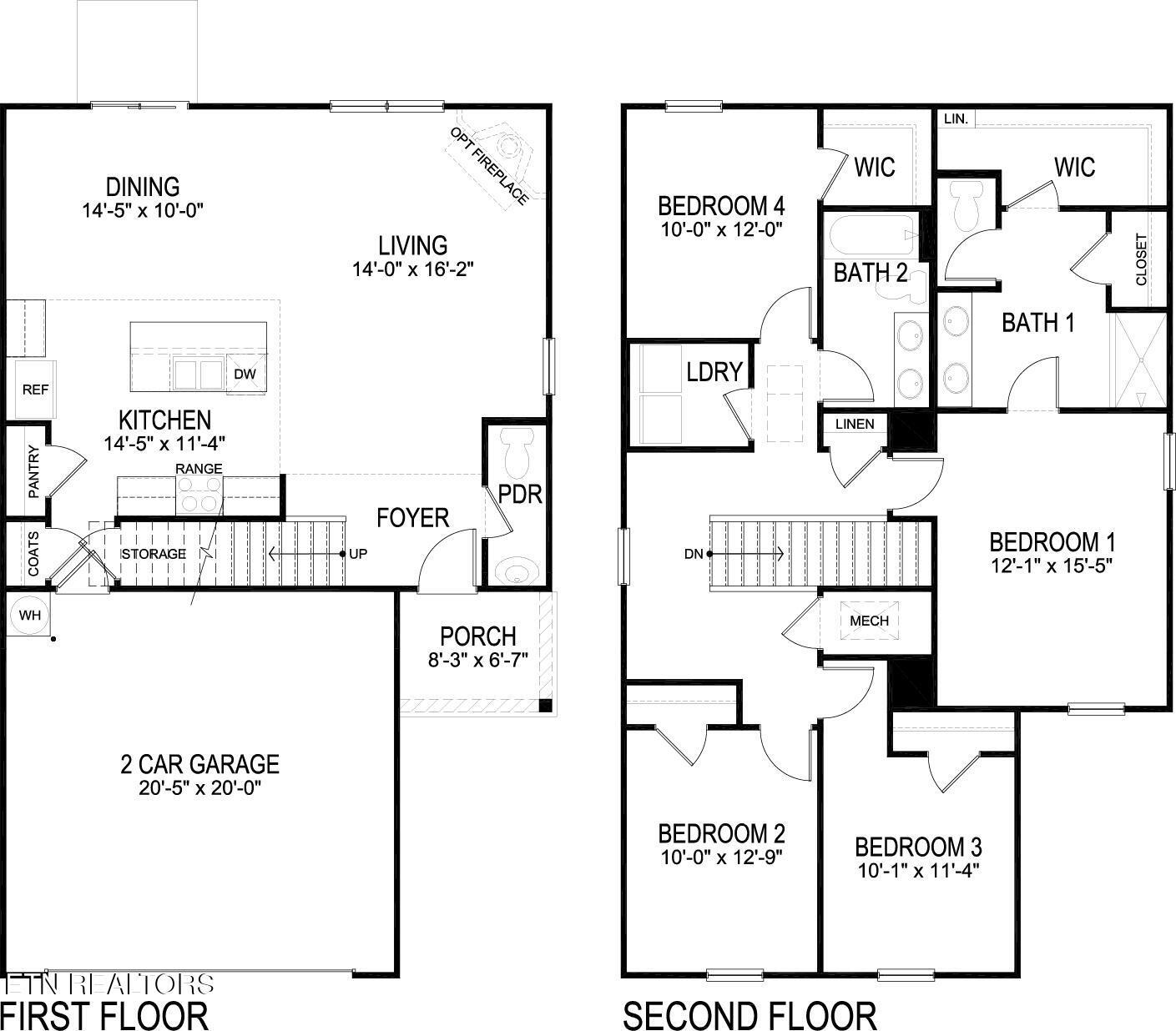 Image 2: Aisle Floor Plan Horton E