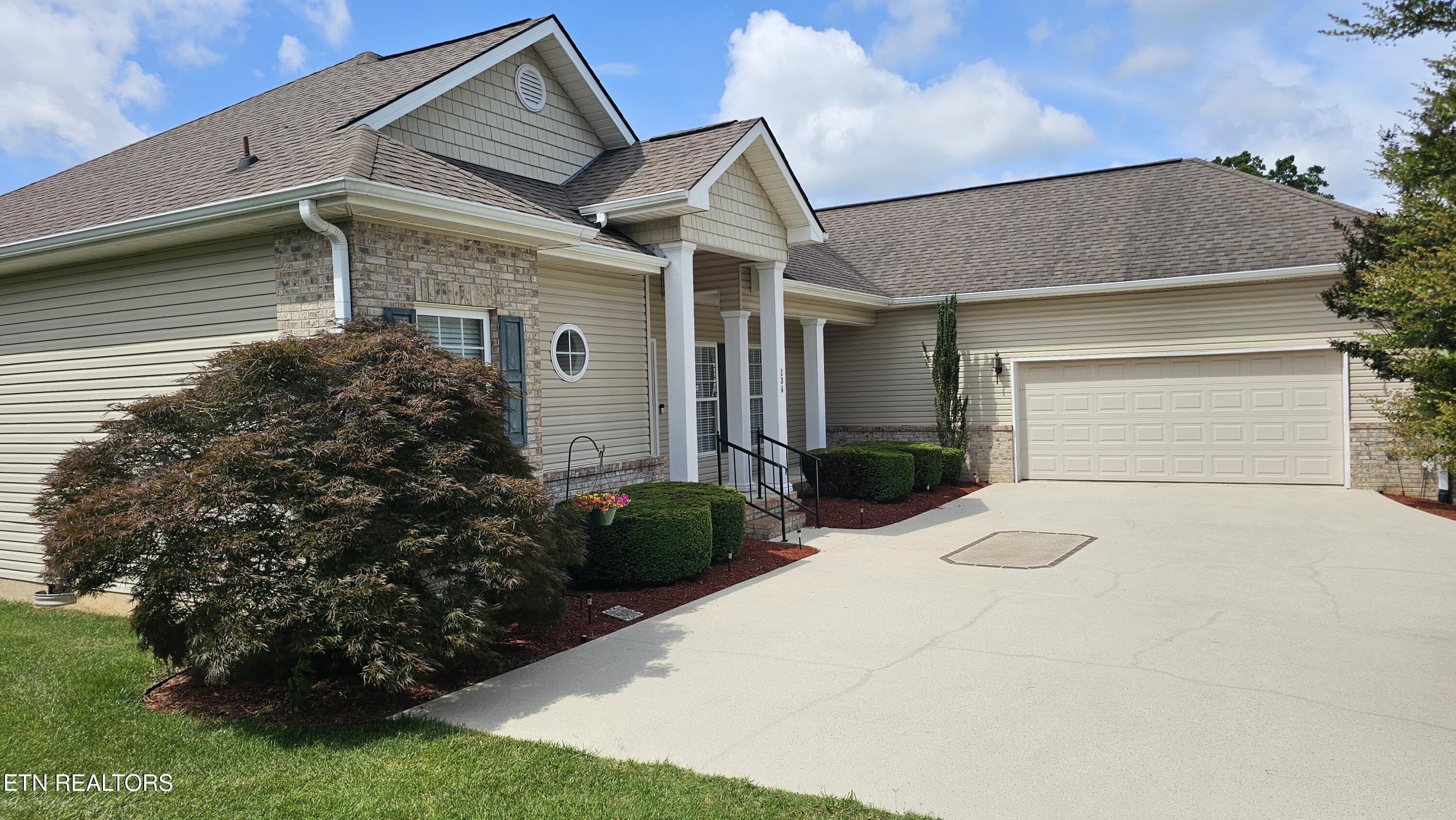 Image 2: Front Exterior Garage View