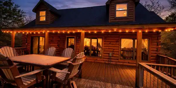 Image 3: Front in Evening