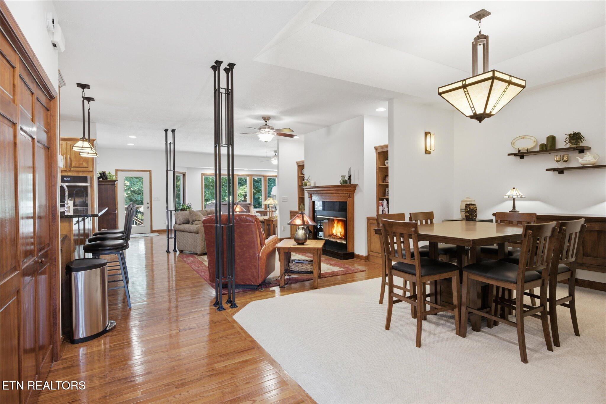 Image 4: Open floor plan from Dining Room.