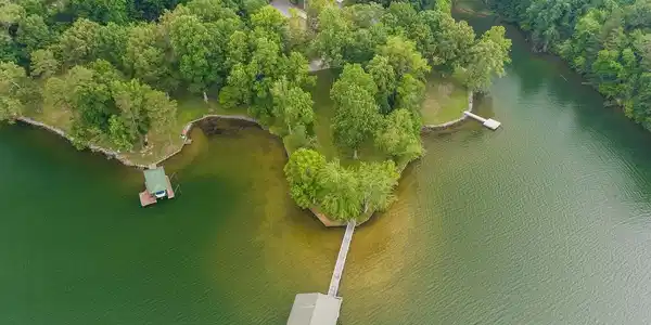 Image 3: Aerial of Boat Dock