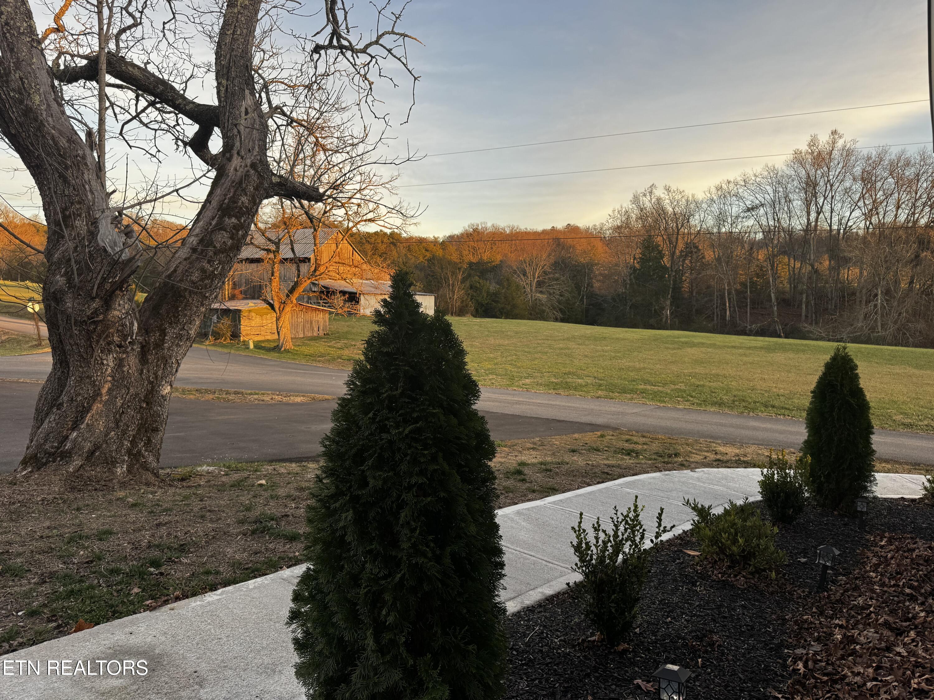 Image 3: View of Barn from porch