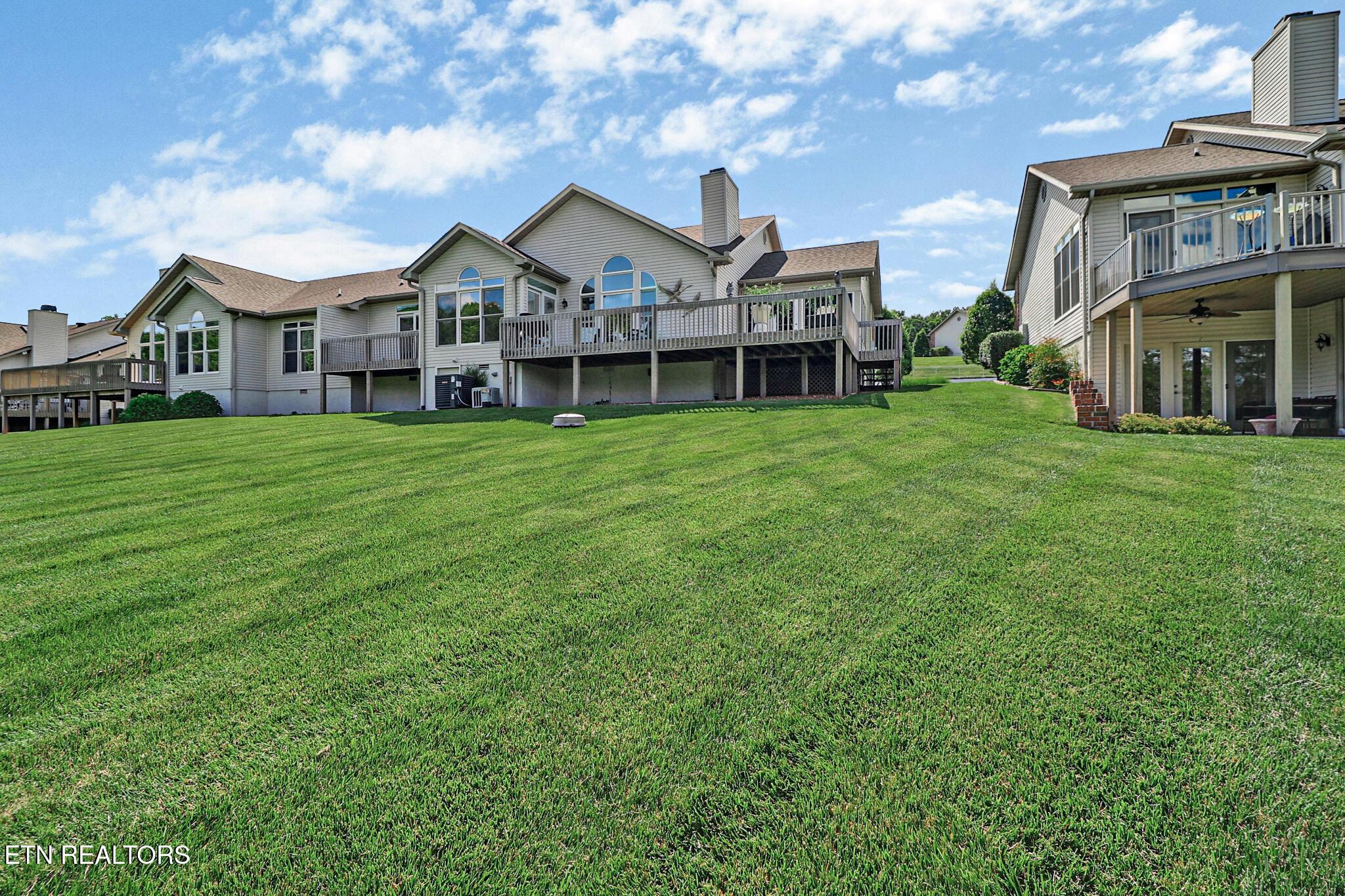 Image 2: Rear Vew of Home