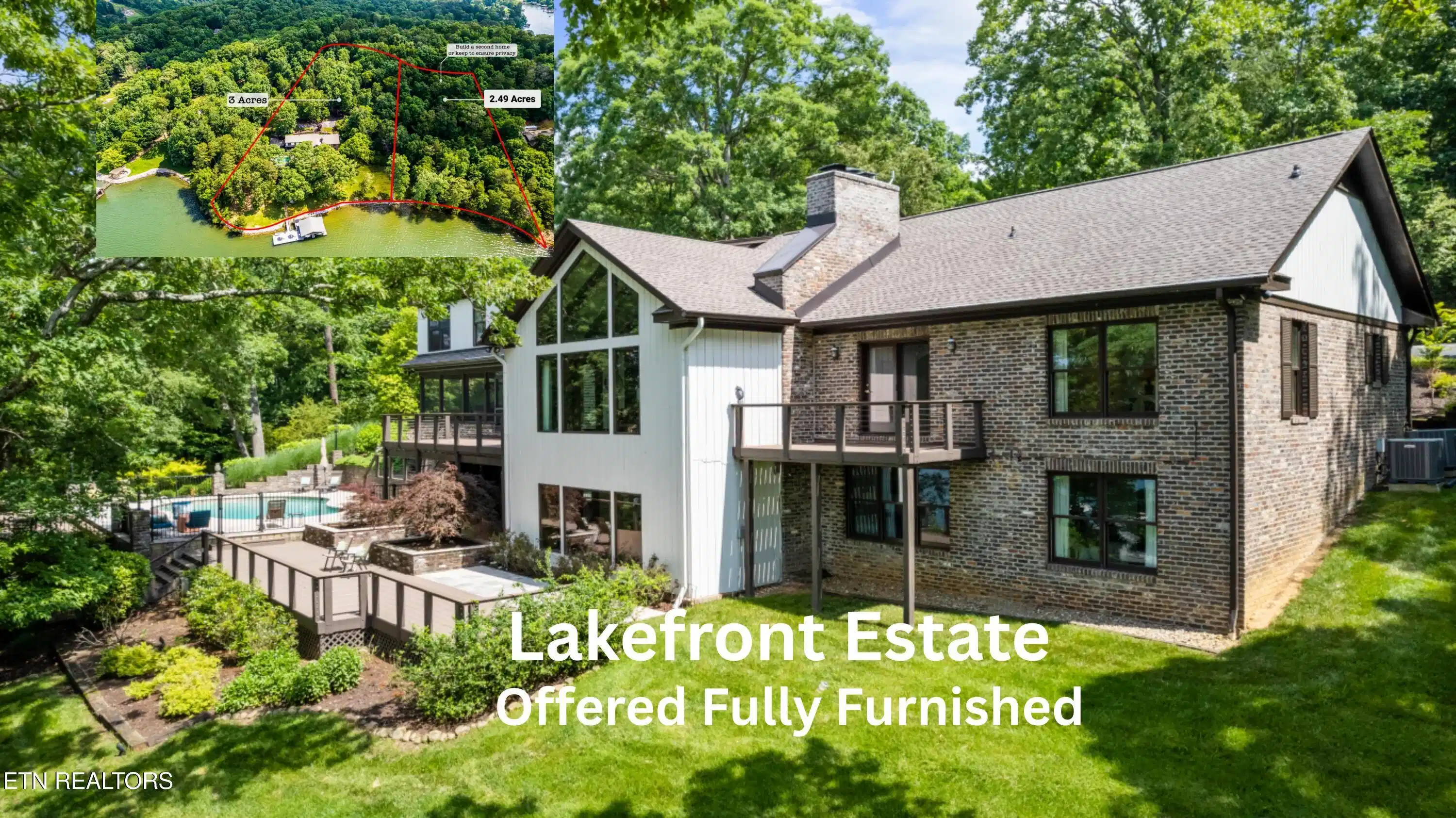 Image 1: Lakefront Estate