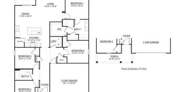 Image 2: Cali Traditon Floor Plan 2048x1365