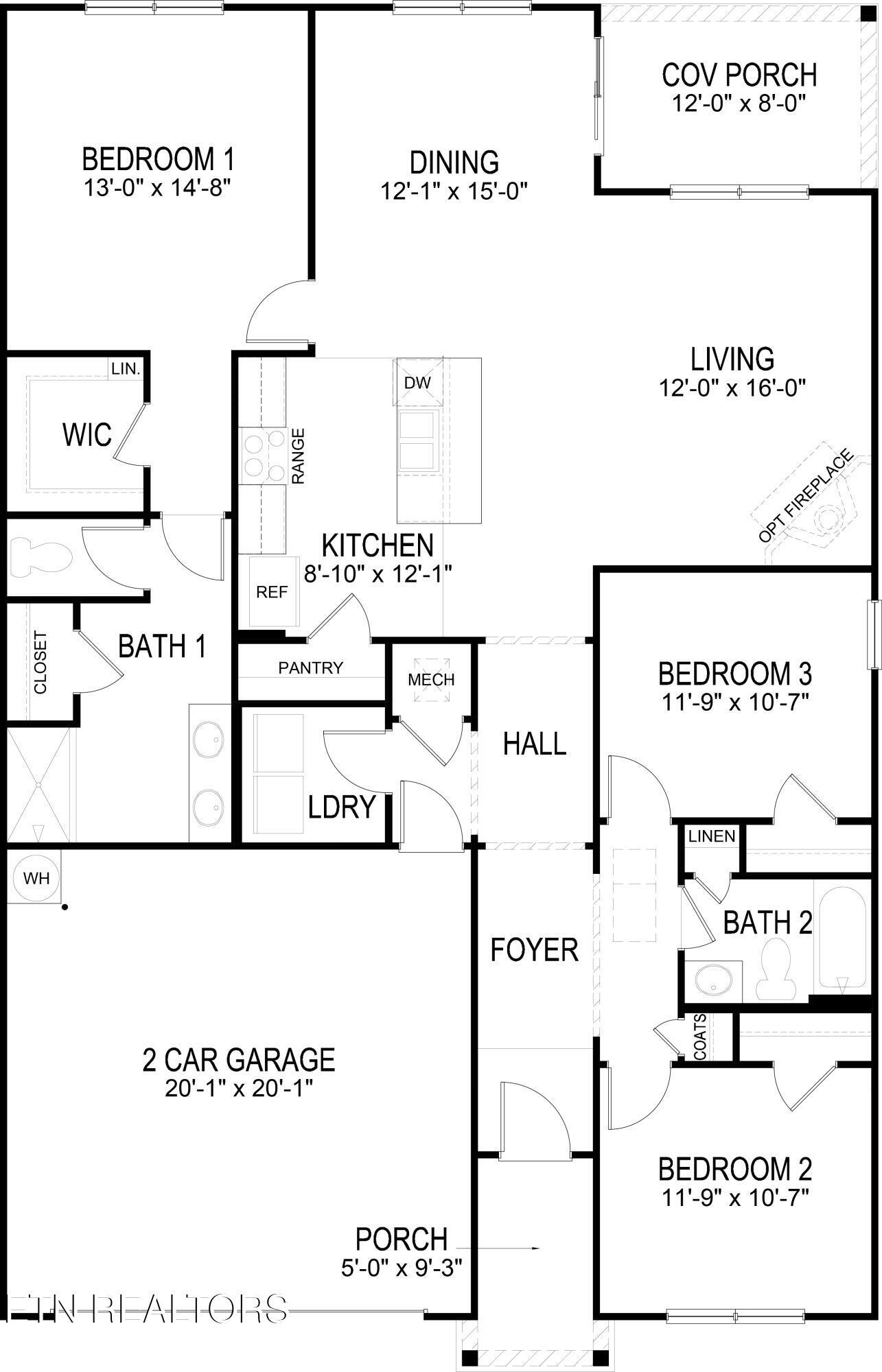 Image 2: Aria Floor Plan Tradition Updated