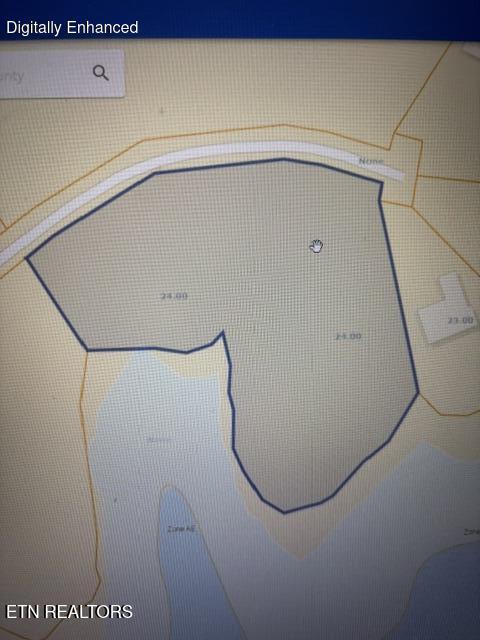 Image 4: outline of wate Shoreside rd lot 322