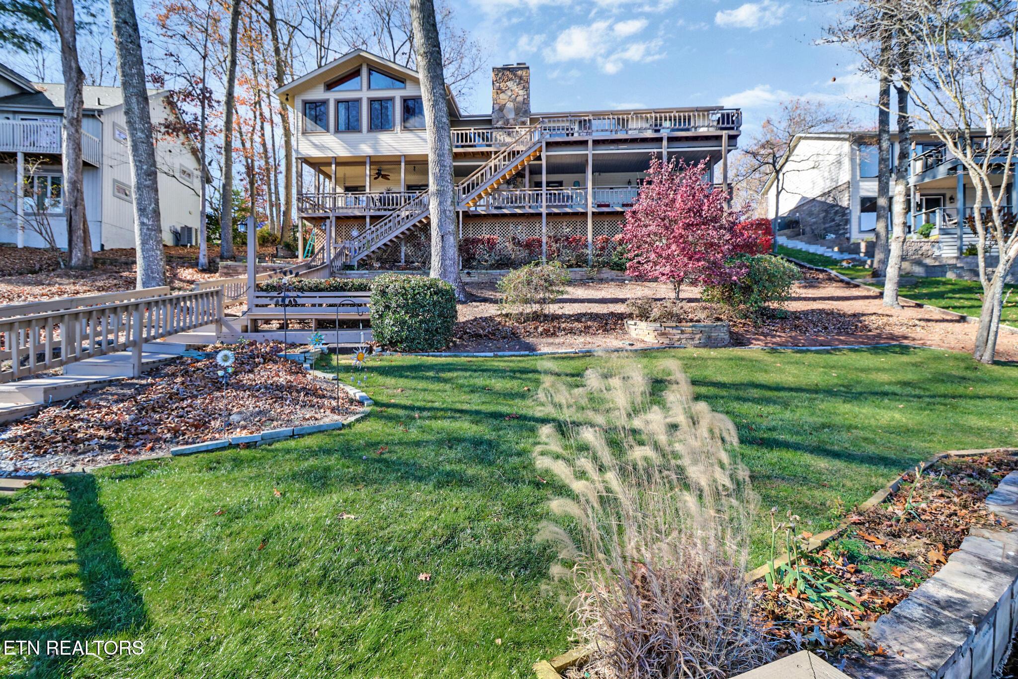 Image 4: View of house from lake