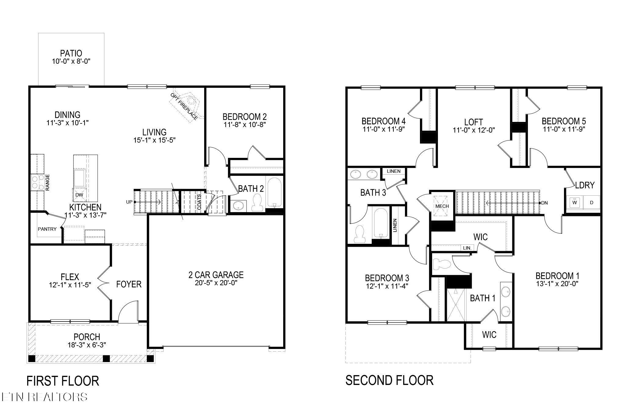 Image 2: Hayden Traditon Floor Plans 2048x1365