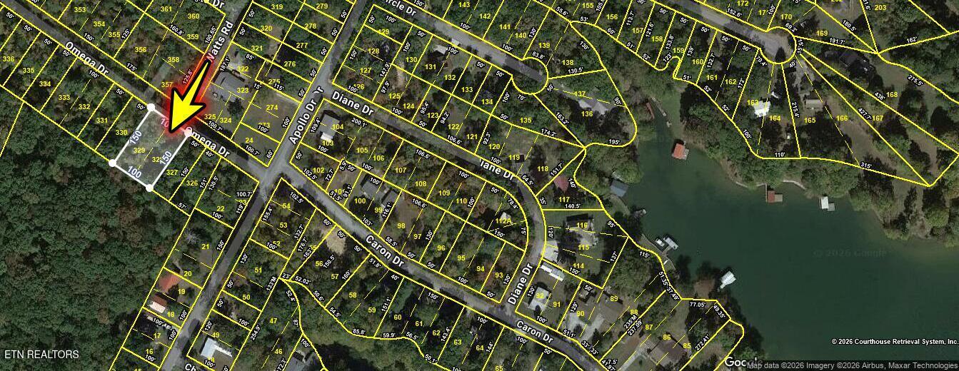 Image 3: map for 328-329 omega