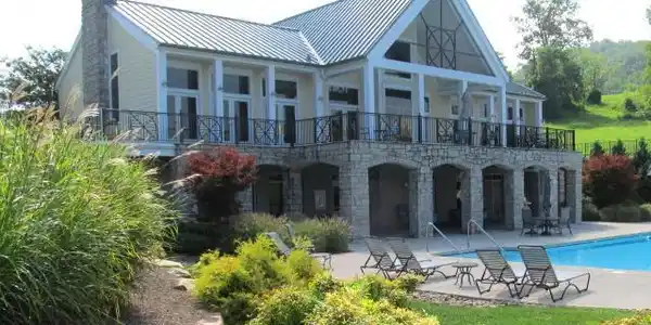 Image 4: Community clubhouse and pool