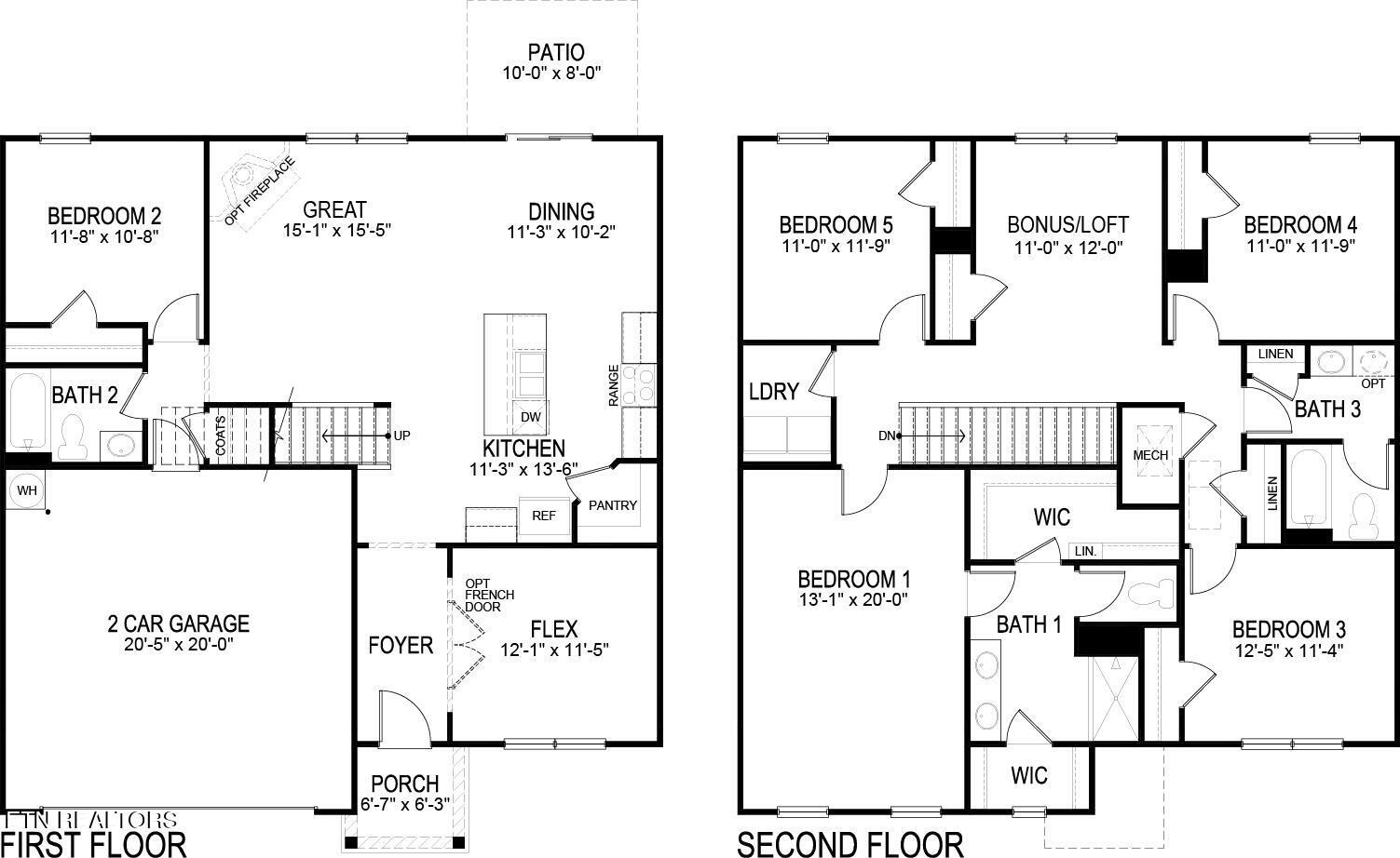 Image 2: Hayden Floor Plan Horton E