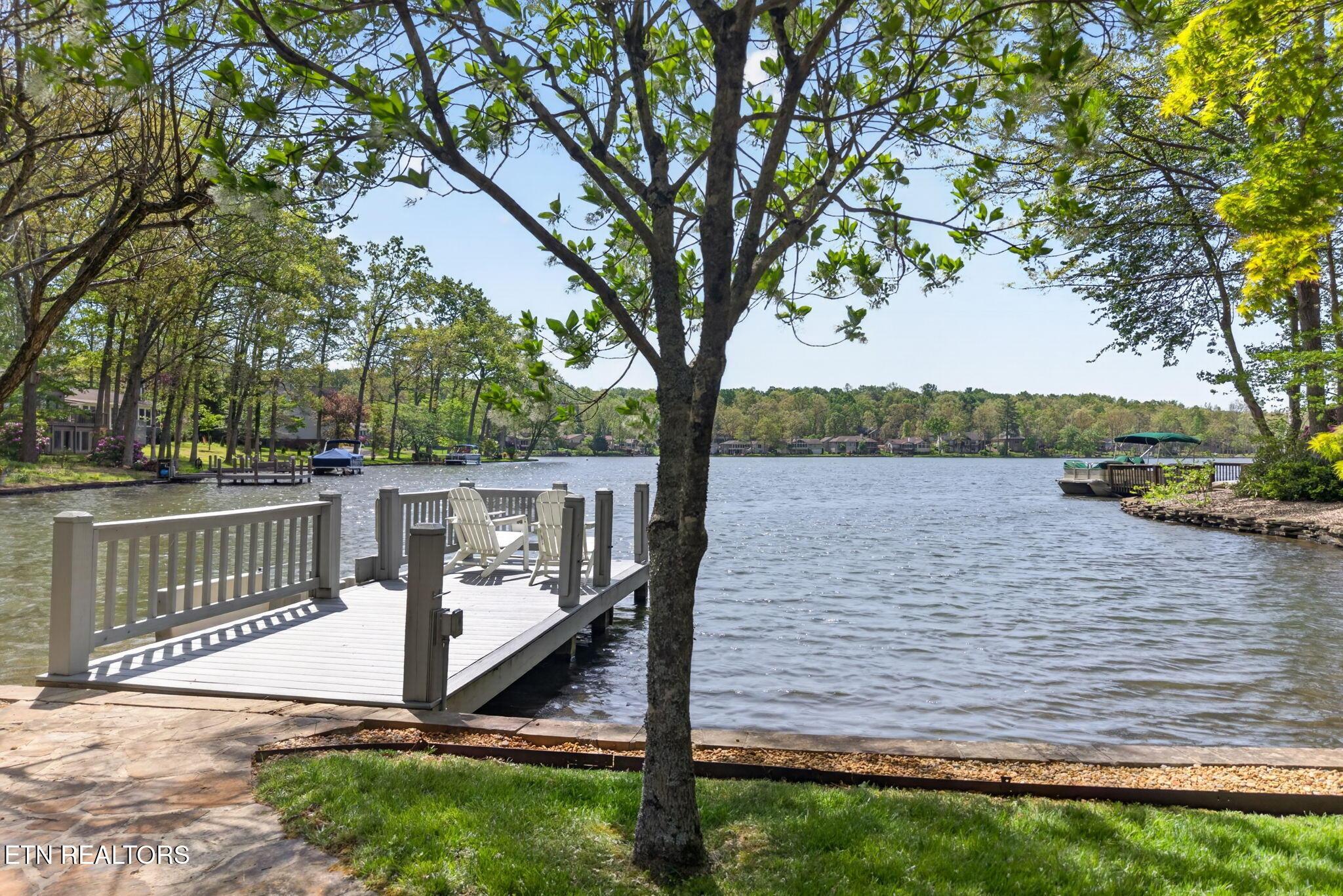 Image 4: View of the lake from backyard