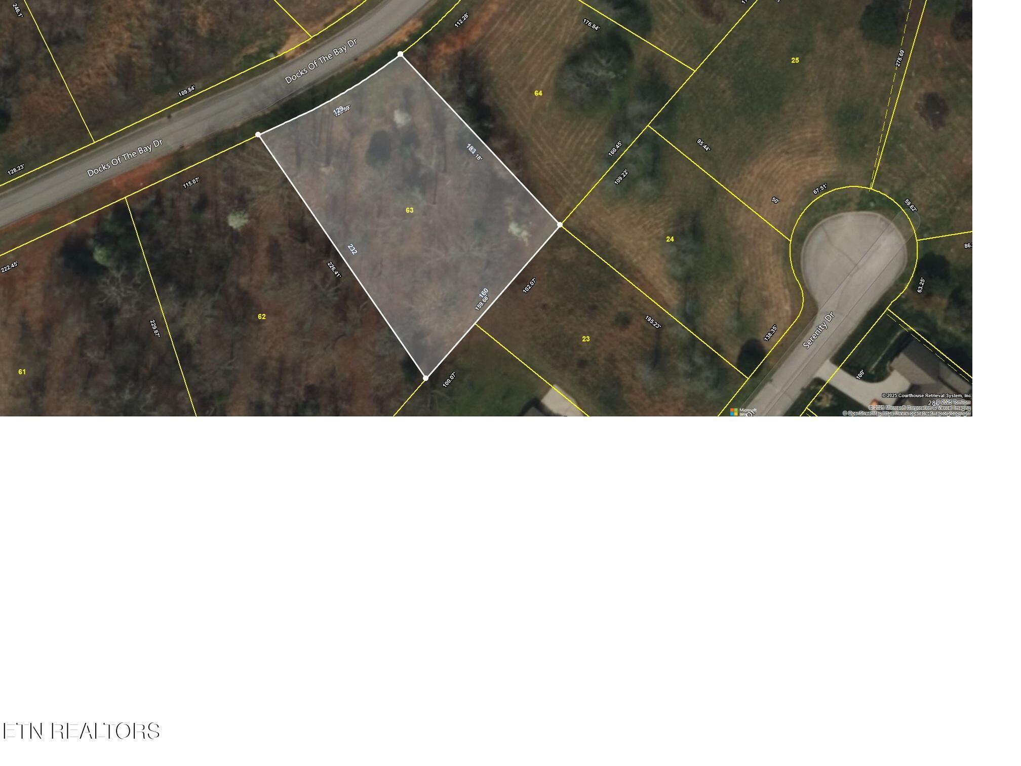 Image 1: Lot 63 DACC aerial Dimensions