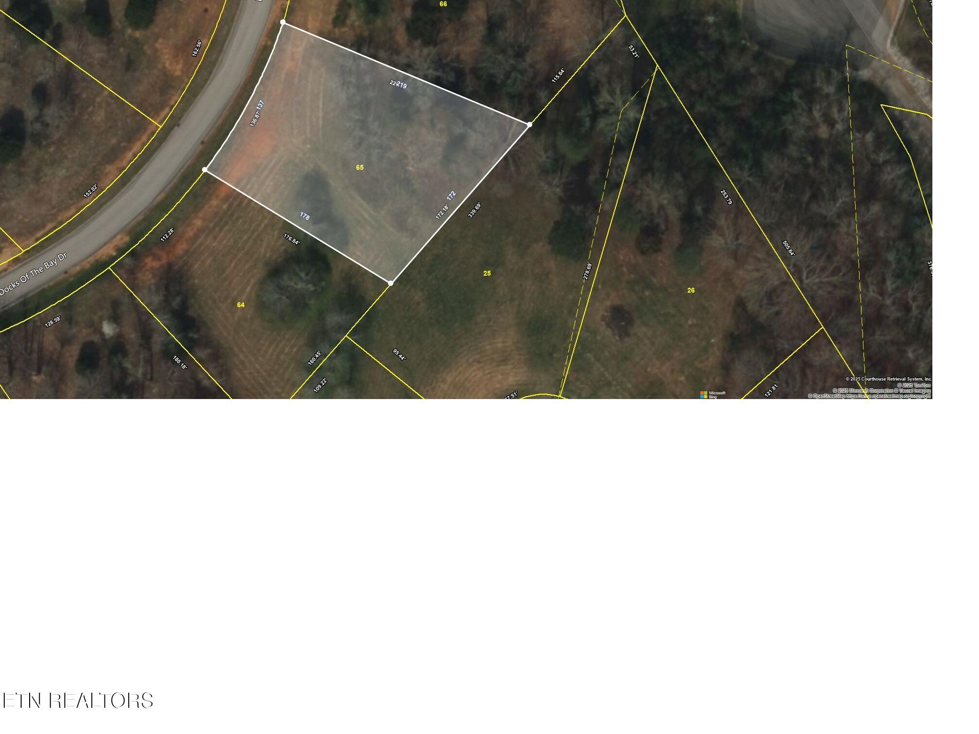 Image 1: Lot 65 DACC aerial Dimensions