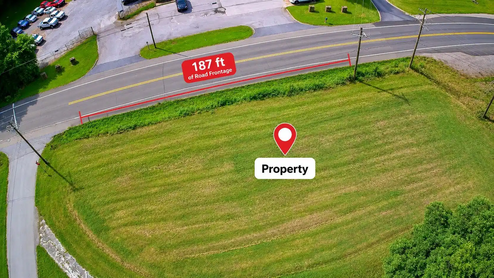 Image 1: Front of property & road frontage