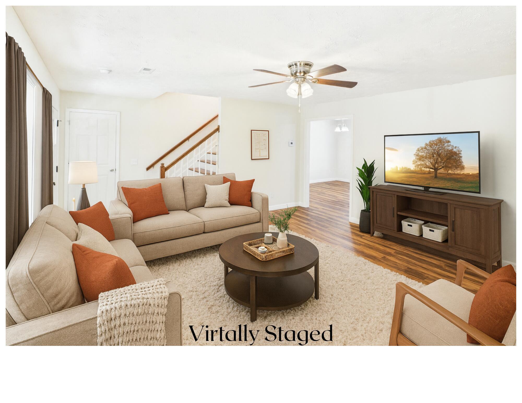 Image 3: 3521 Cabin Creek Rd Virtually Staged liv