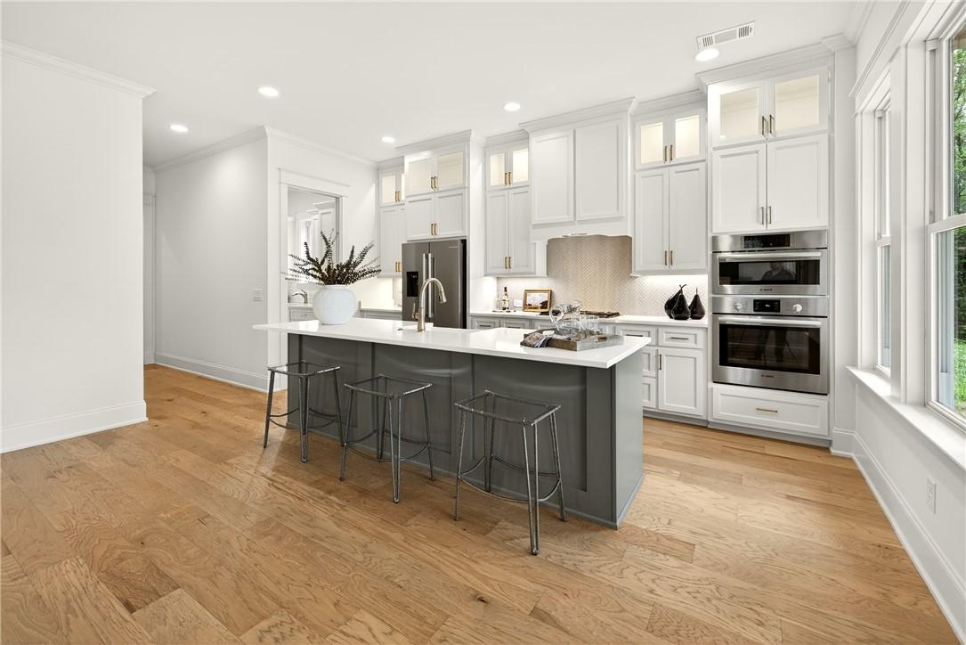 Image 3: Kitchen Island W/ Farmhouse Sink