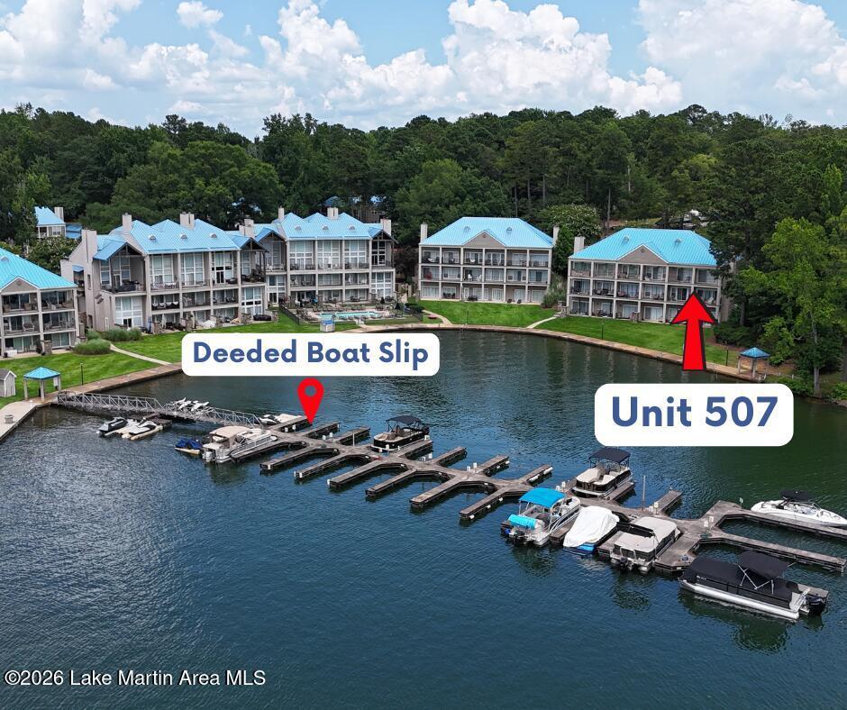 Image 4: Location of condo and boat slip