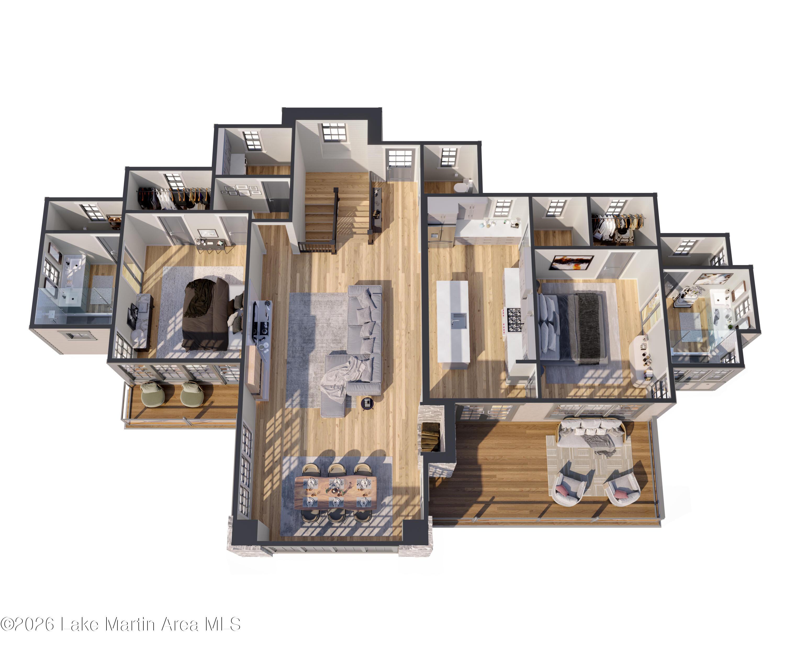 Image 3: 3 - Stone Manor 3D main level