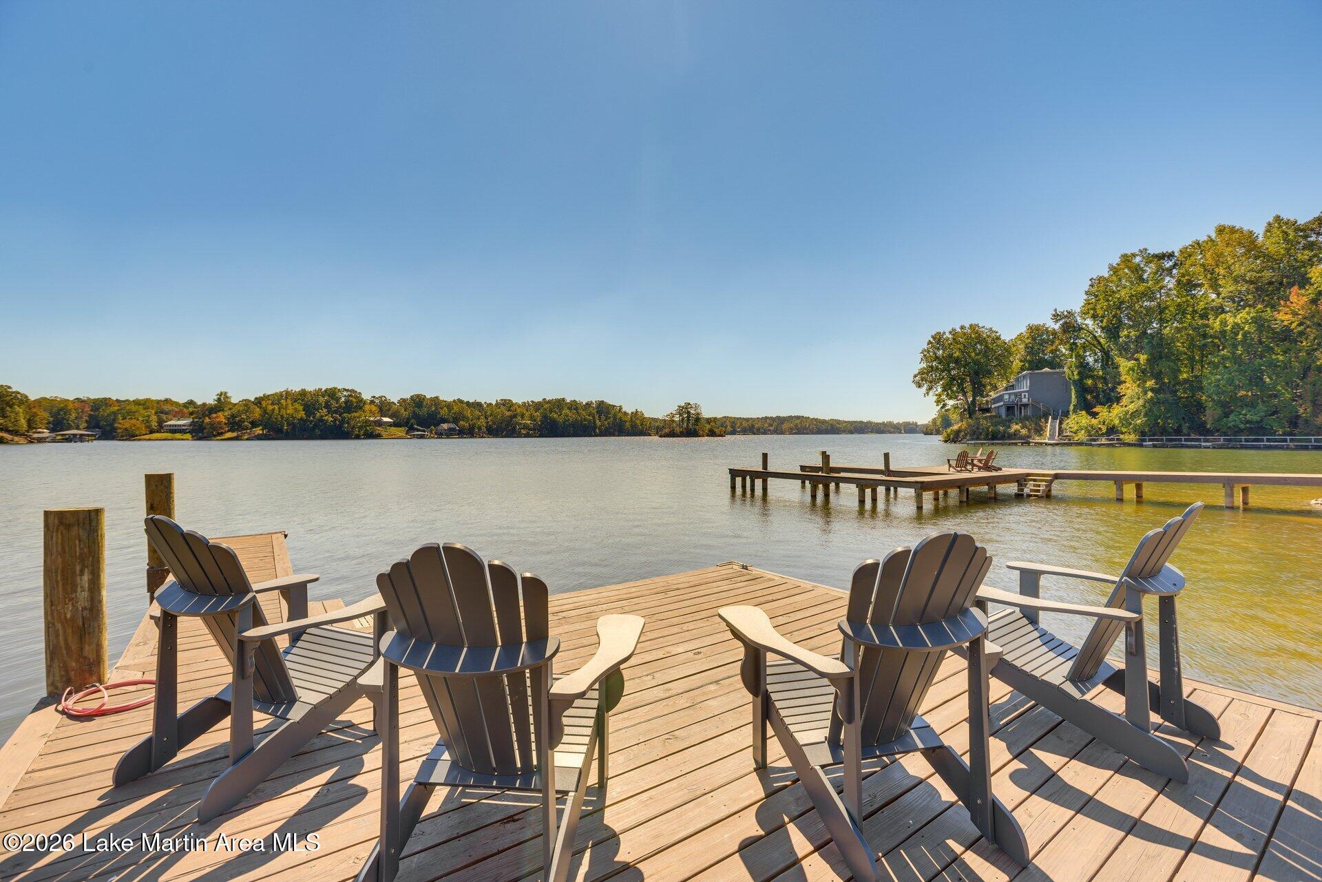 Image 2: dock with chairs