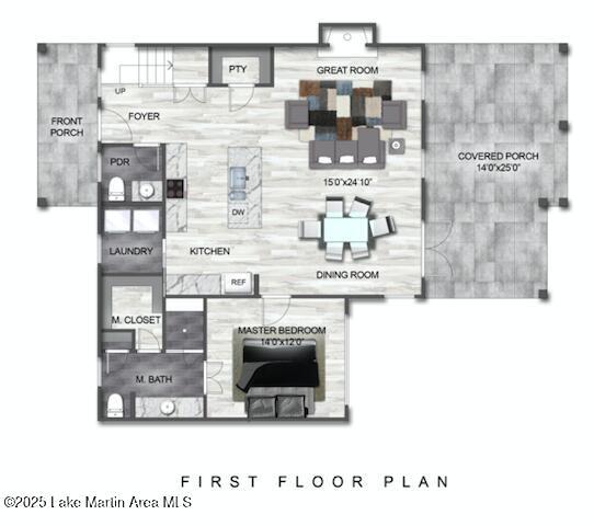 Image 4: Main Level Floor Plan