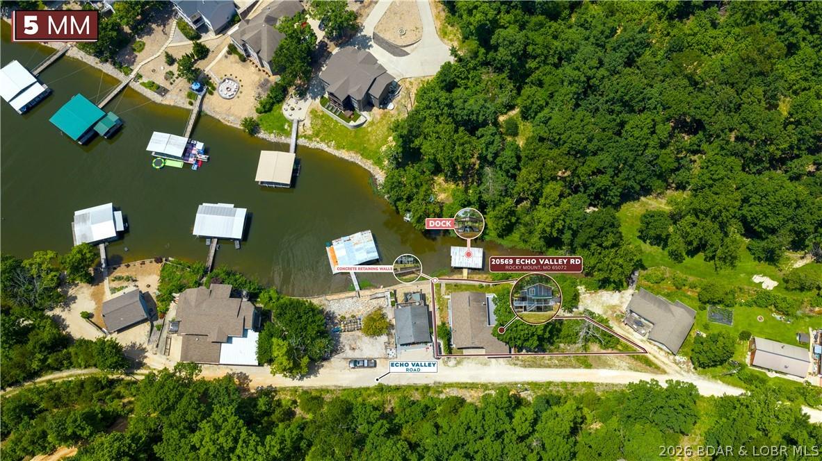 Image 4: Overhead of Property *Lot Lines Approximate*