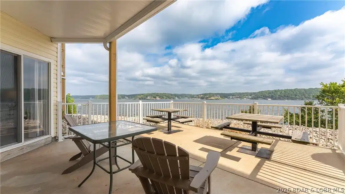 Image 1: What a view!... unique patio off the lower level