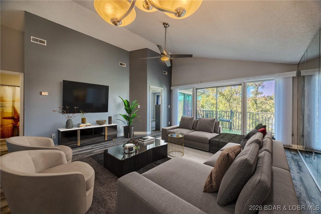 Image 2: Virtual Staged (living room)