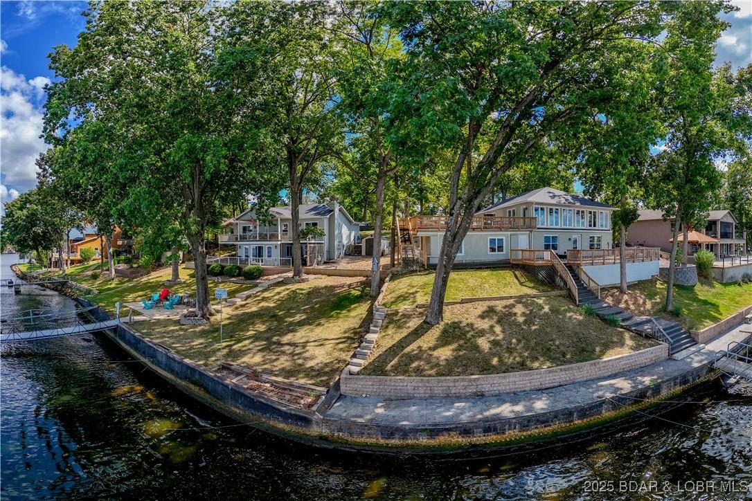 Image 4: View of the Property from the Dock