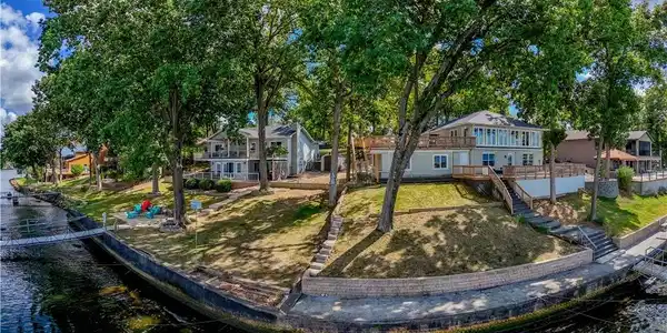 Image 4: View of the Property from the Dock