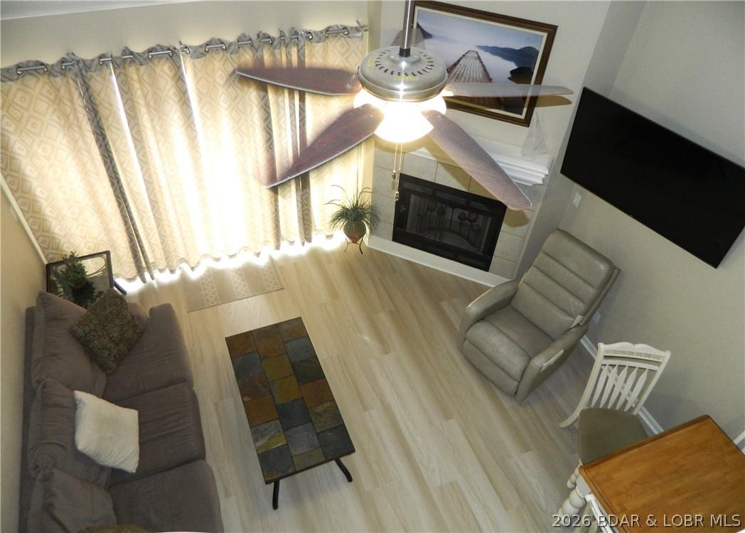 Image 3: Living Room view from Loft
