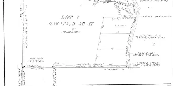 Image 4: Approximate lot lines for 3 - 3 Acre Parcels