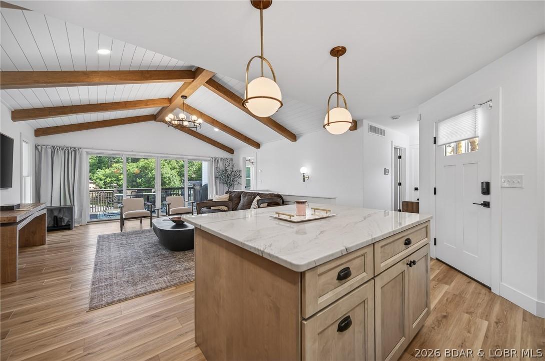 Image 4: Wide open floorplan.  Beautiful vinyl plank floors