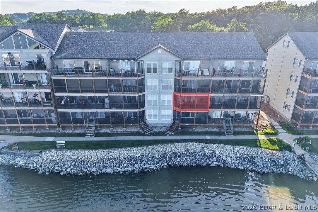 Image 2: lLakeside of Unit 2A Elevated for the view and Not