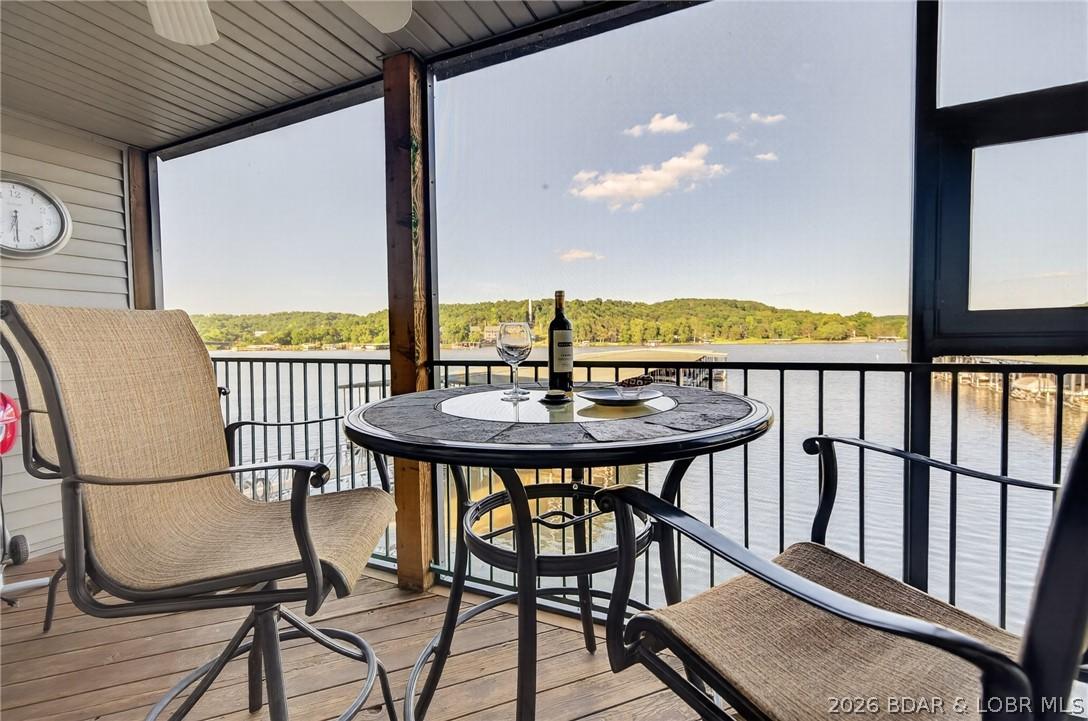 Image 3: East facing view from private deck