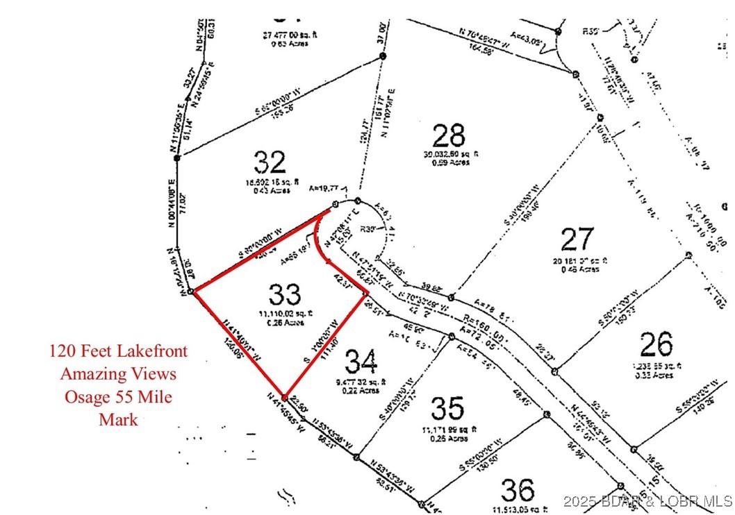 Image 4: 120' Lakefront - Osage 55 MM
