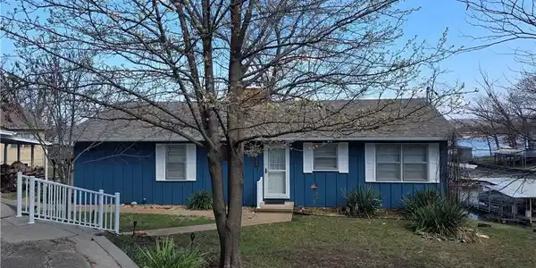 Image 2: Road view, 4 bed 2 bath, lake front home