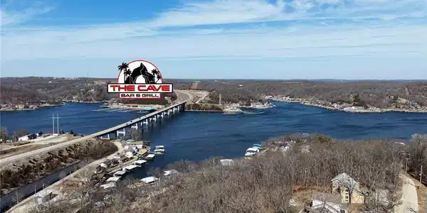 Image 3: Across the bridge from The Cave, Tres Hombres and